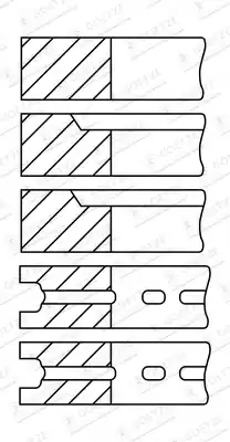 Nieuw Zuigerveren Goetze Engine 08-525200-00